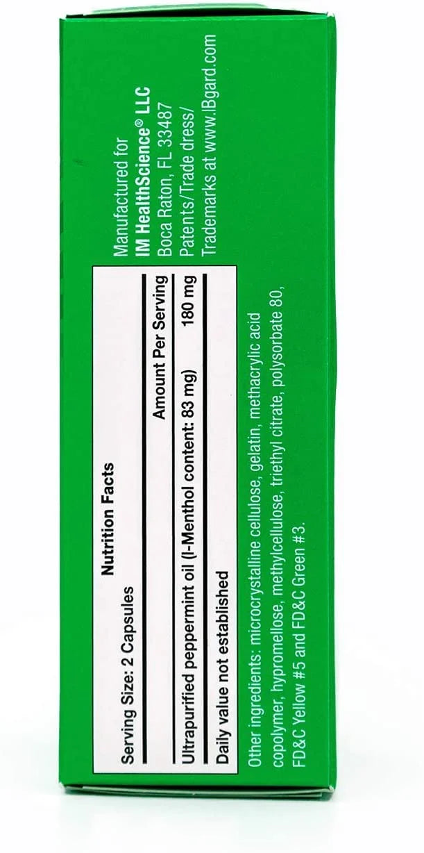 IBgard Irritable Bowel Syndrome () Relief 48 Capsules (Pack of 2)