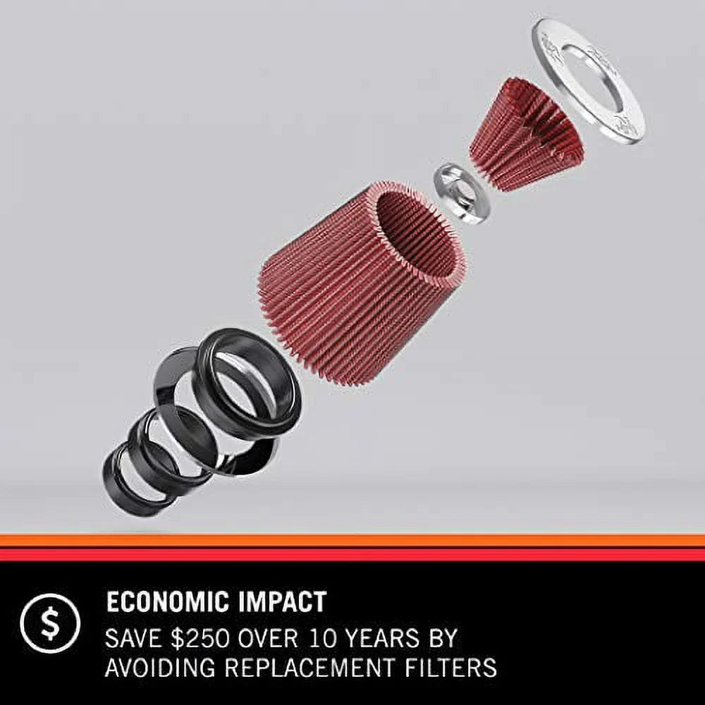 & Engine Air Filter: High Performance, Premium, Washable, Industrial Replacement Filter, Heavy Duty: -3032R