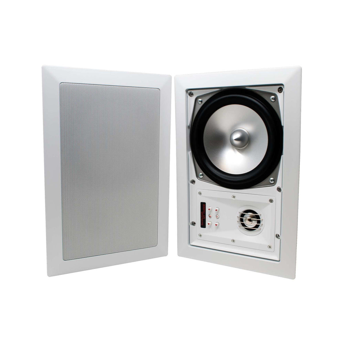 SpeakerCraft  Three - In-Wall or Ceiling Speaker Includes White Grill - (Multipack of 4 pair, 8 speakers total)