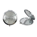 12 Pcs Silver Masquerade Mask Compact Mirrors - Quinceanera/ Sweet 16/ Bridal Shower/ Birthday Favors for Guests /