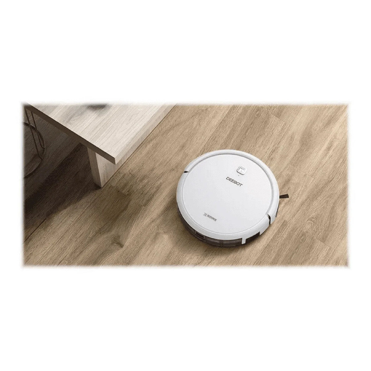 Open Box Ecovacs .31 Robotics Deebot  Robotic Vacuum Cleaner White and Lavender