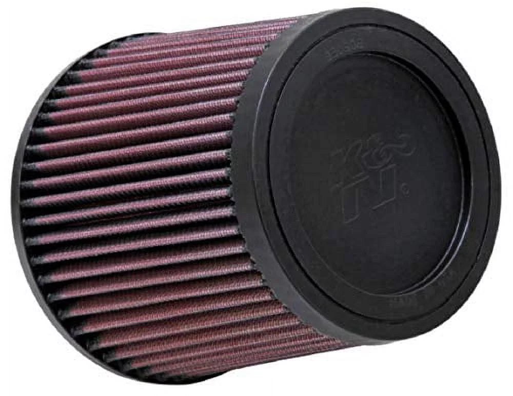 & Universal Clamp-On Engine Air Filter: Washable and Reusable: Round Tapered; 2.5 in (64 mm) Flange ; 5.5 in (140 mm) Height; 6 in (152 mm) Base; 5 in (127 mm) Top, -4950