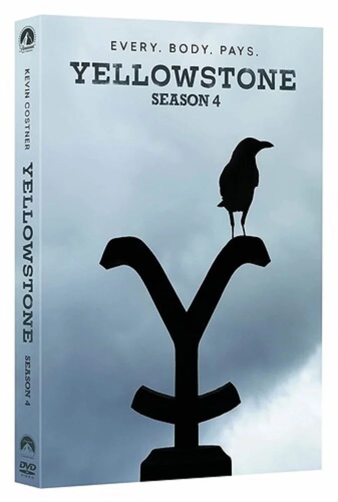 Yellowstone Complete Seasons 1 2 3 4 Kevin Costner 17  Set 39 Episodes Includes Glossy Print Yellowstone Art Card