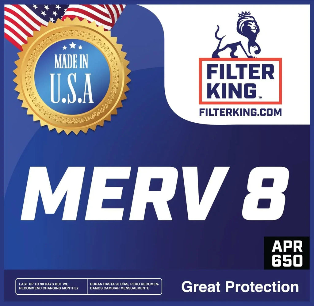 Filter King 4x33.5x1a Air Filter | 4- |  8  Pleated / Furnace Filters |    | Actual Size: 4 x 33.5 x .75"