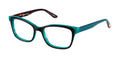By Gwen Stefani  Navy on Green Eyeglasses 50mm with  Case