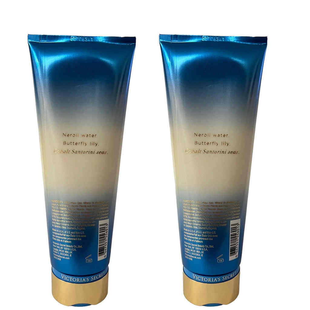 2 Victoria's Secret Santorini Neroli Water Fragrance Body Lotion 8 fl oz