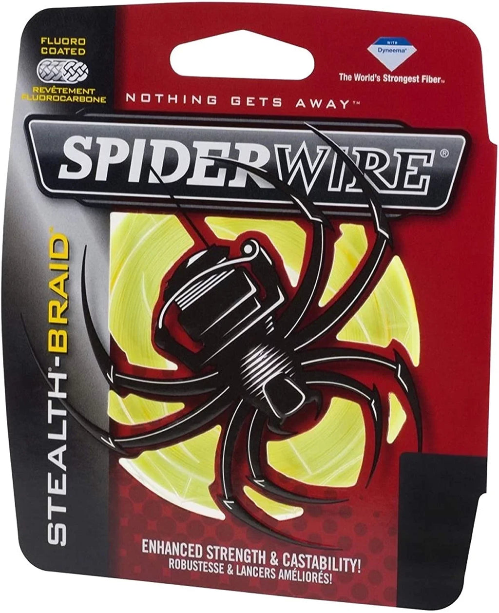 SpiderWire Stealth® Superline, Hi-Vis Yellow, 80lb | 36.2kg Fishing Line