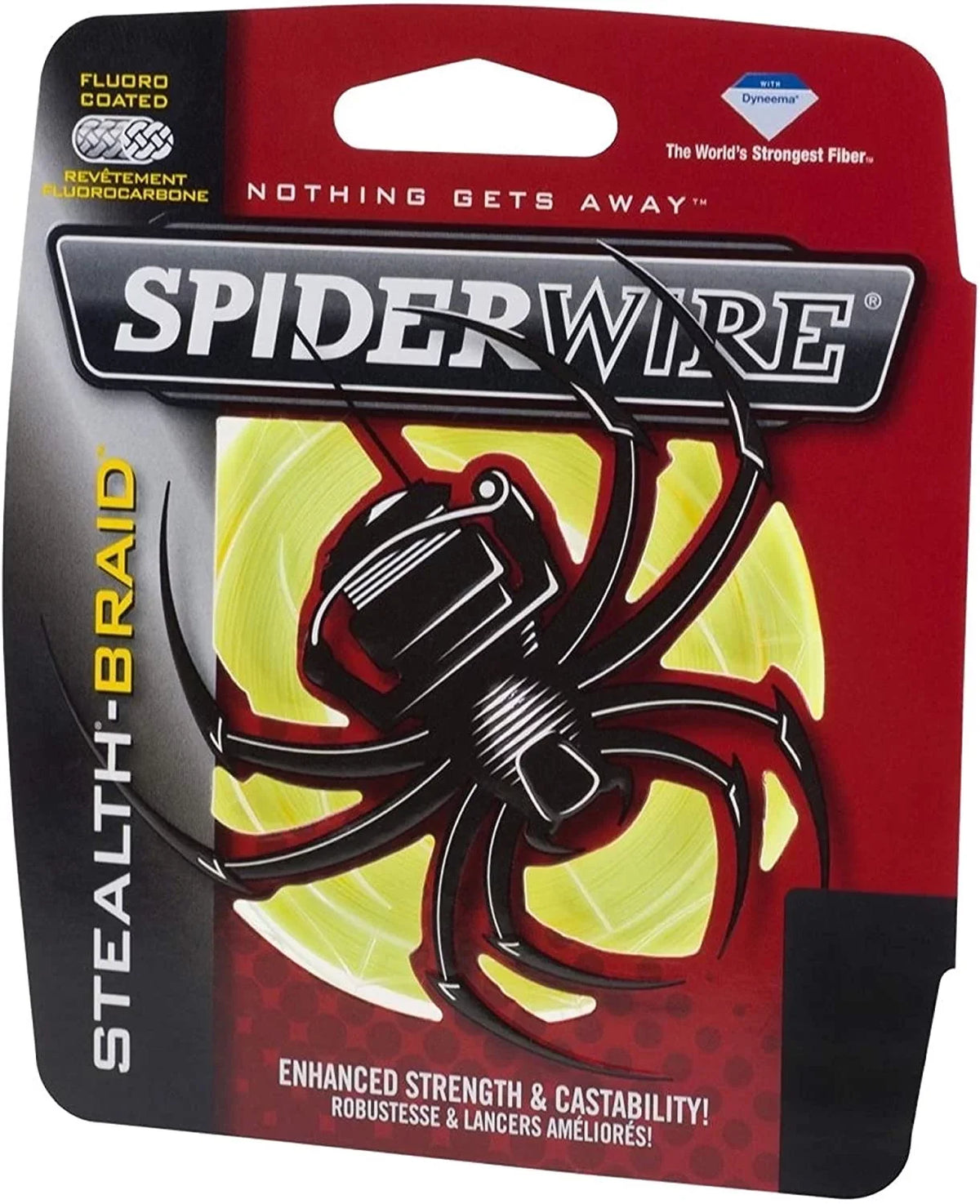 SpiderWire Stealth® Superline, Hi-Vis Yellow, 80lb | 36.2kg Fishing Line