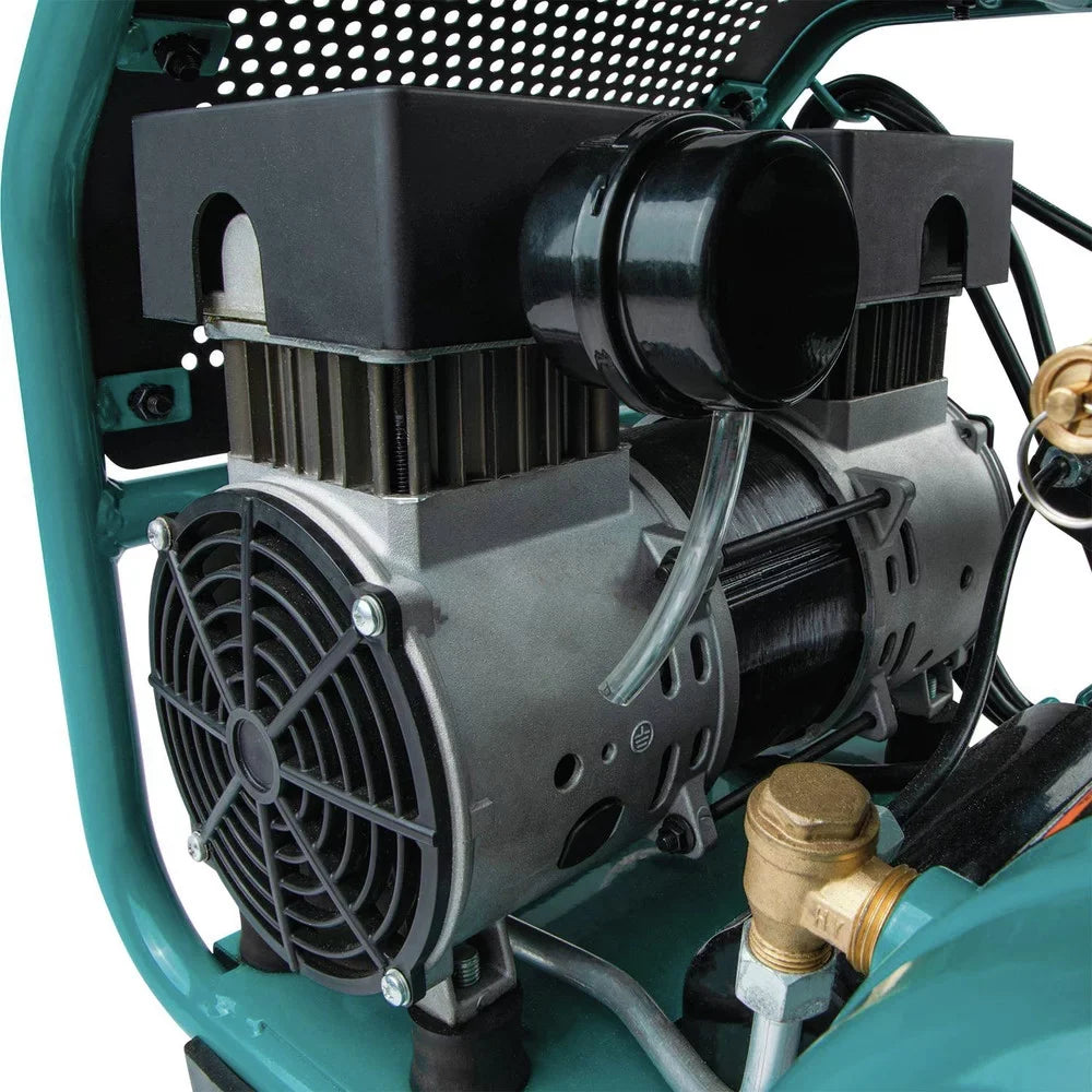 Makita  Quiet Series 1-1/2  3 Gallon Oil-Free Hand Carry Air Compressor