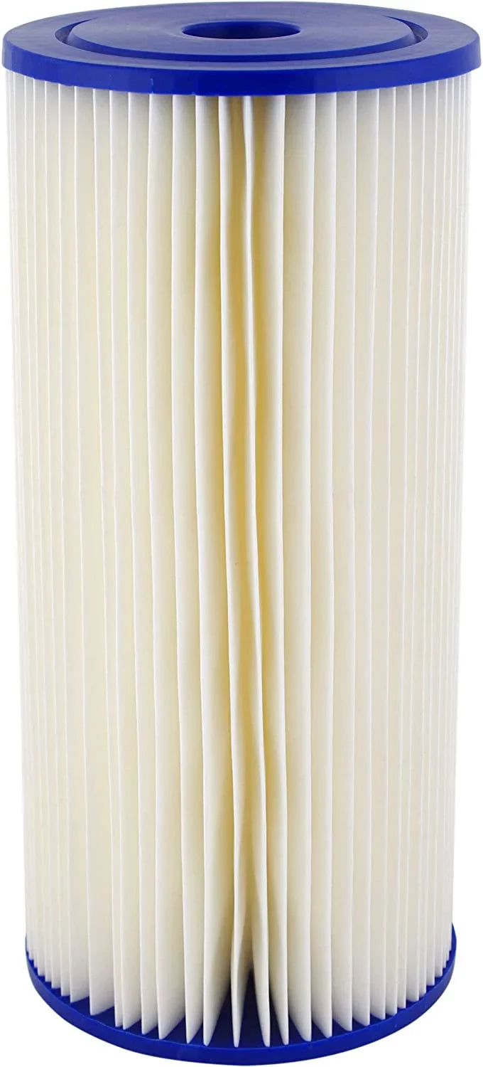 SpiroPure -- 10x4.5 20 Micron Pleated Cellulose Sediment Water Filter Cartridge - 155405-43 (Case of 8)