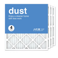 AIRx Filters 19.75x21.5x1 Air Filter  8 Pleated   Furnace Air Filter, Dust 4-Pack Made in the