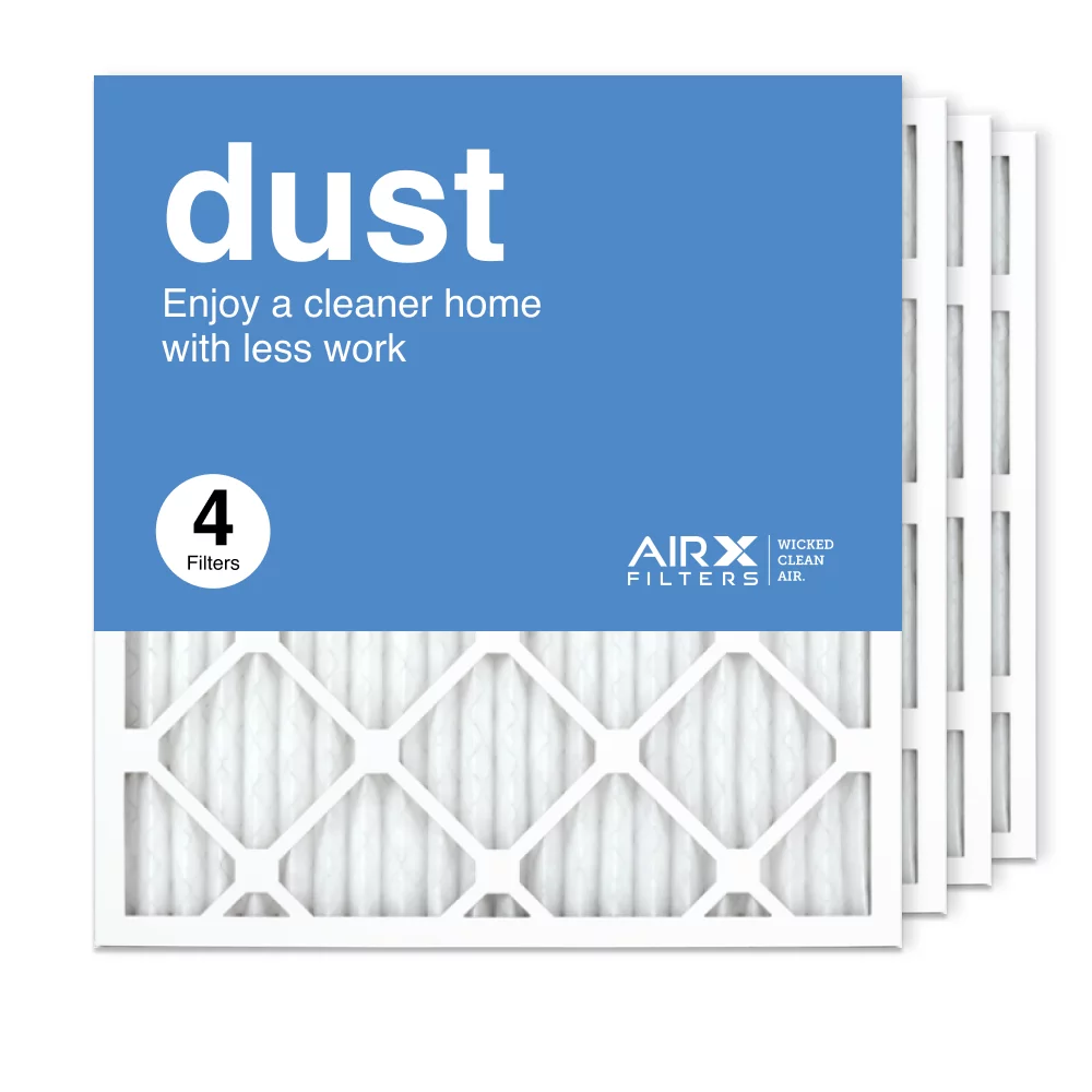 AIRx Filters 19.75x21.5x1 Air Filter  8 Pleated   Furnace Air Filter, Dust 4-Pack Made in the