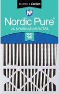 16x25x5 (4 3/8) Honeywell Replacement Air Filters  14 Plus Carbon 1 Pack
