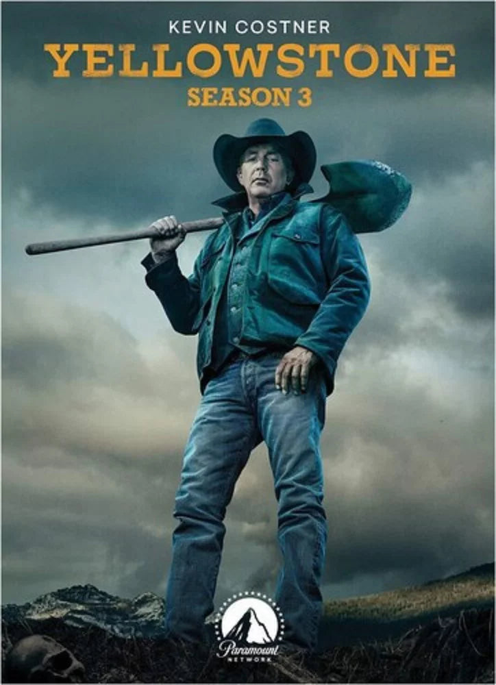 Yellowstone Complete Seasons 1 2 3 4 Kevin Costner 17  Set 39 Episodes Includes Glossy Print Yellowstone Art Card