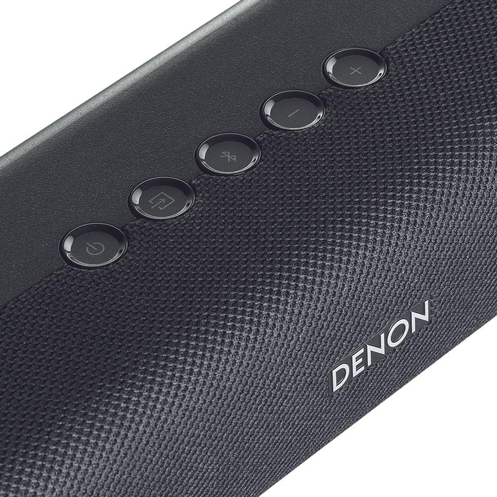 Denon - Bluetooth Sound Bar and Subwoofer with an Additional 1 Year Extended Amber Protection (2020)