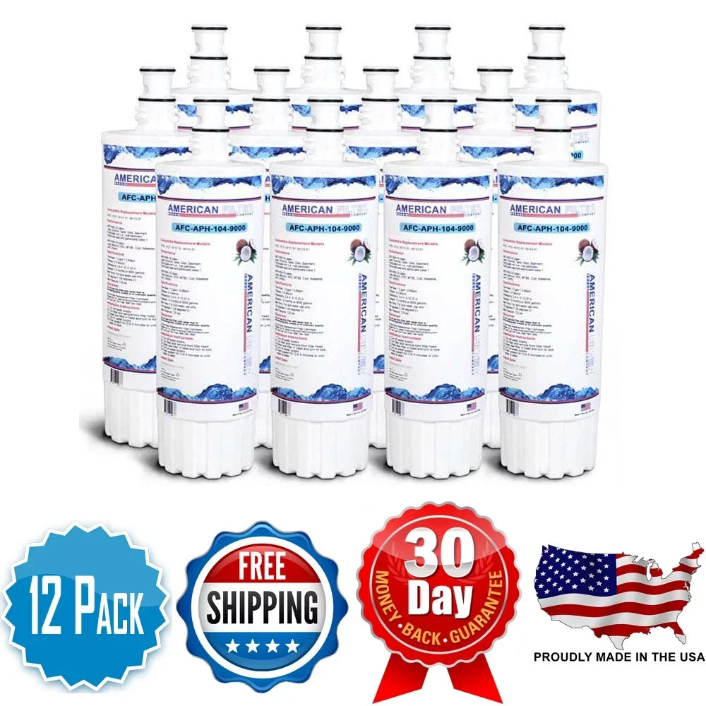 Brand , Water Filters , Model # --104-9000S , Compatible with 3M® AquaPure®  - 12 Filters - Made in ...