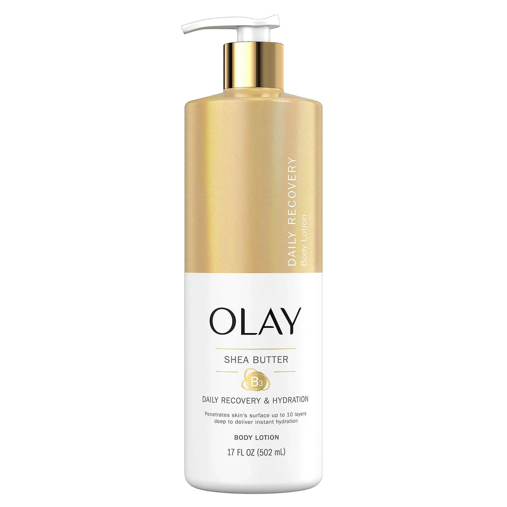 Olay, Daily Reshieldy & Hydration Body Lotion With Shea Butter, 17 Fl Oz