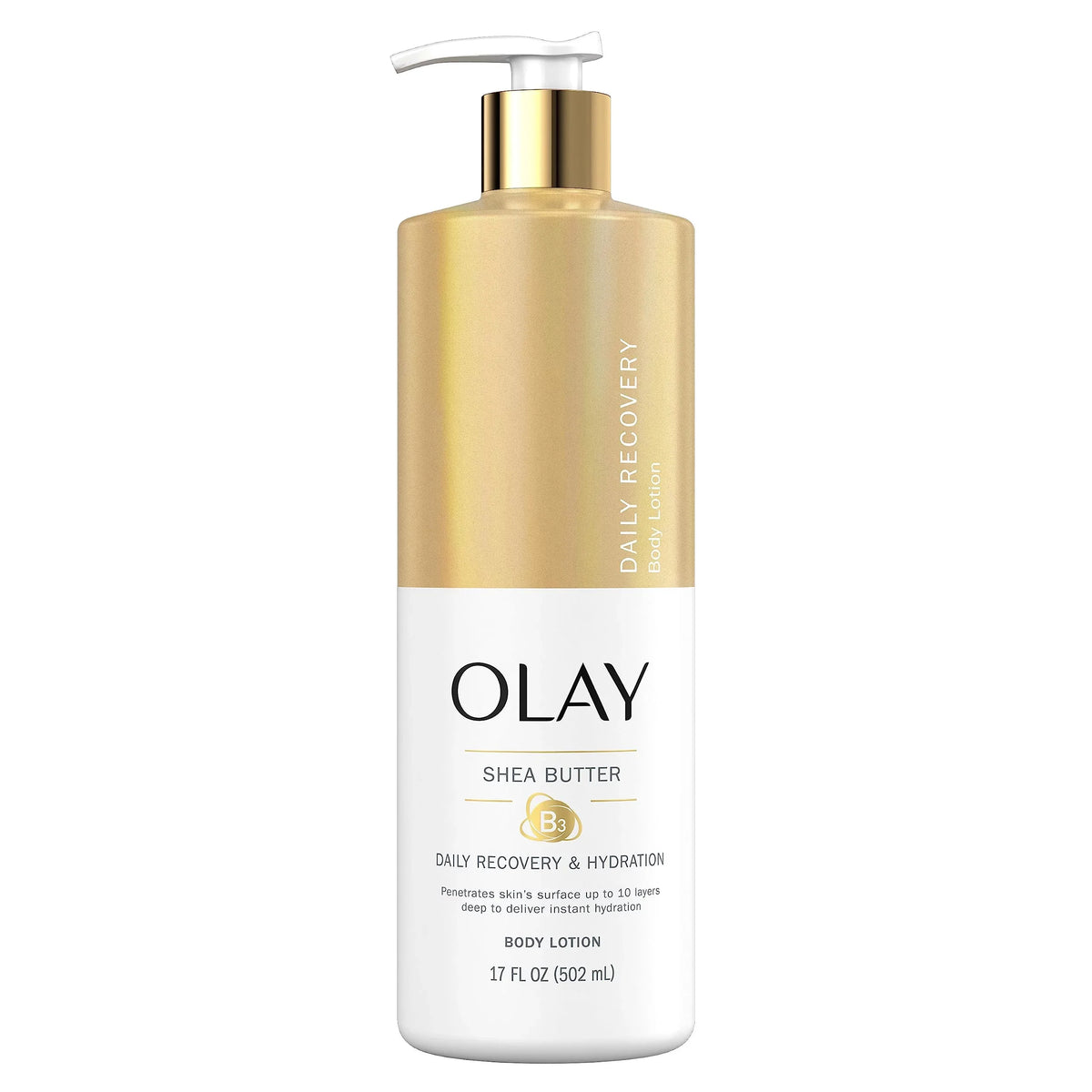 Olay, Daily Reshieldy & Hydration Body Lotion With Shea Butter, 17 Fl Oz