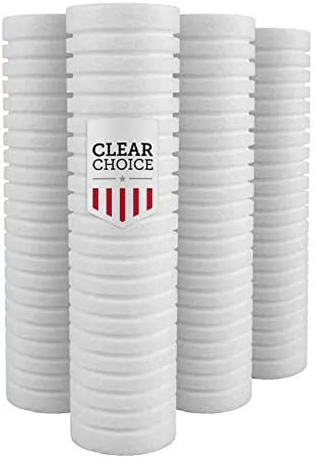 Sediment Water Filter 5 Micron 10  2.50" Water Filter Cartridge Replacement 10 Inch  System -08, , 4-Pk