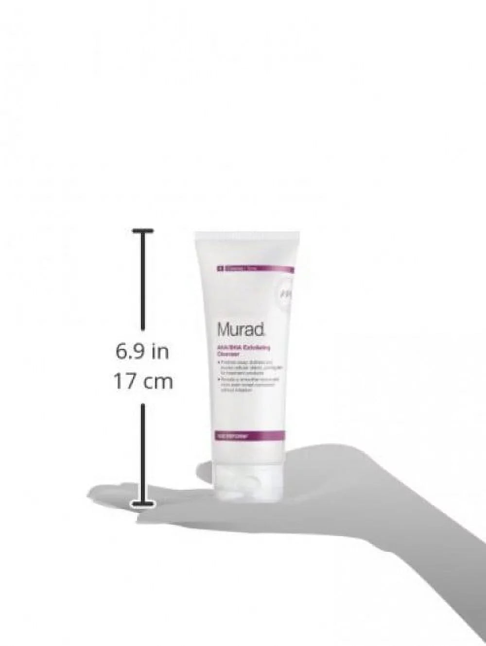Murad Age Reform / Exfoliating Cleanser - (6.75 fl oz), An Intensive Face Cleanser with a Trio of Exfoliating Acids and Jojoba Skin-Polishing Beads to Reveal a Younger-Looking Complexion