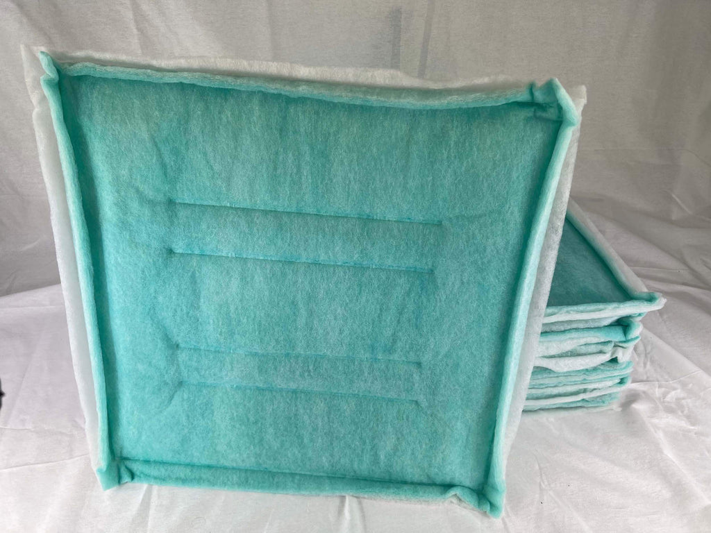 wioboy Paint Spray Booth Tacky Intake Filter Pad 20" x 20" (20 Pack), Series 55 (Internal Wire)