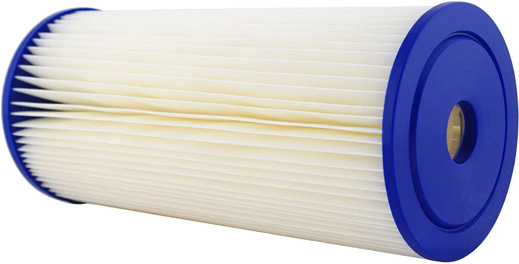 SpiroPure -- 10x4.5 20 Micron Pleated Cellulose Sediment Water Filter Cartridge - 155405-43 (Case of 8)