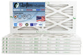 Glasfloss 10x16x1 -  10 -Qty:6 - Furnace Air Filter - Made in  (Actual Size: 9.5 x 15.5x7/8 inch)