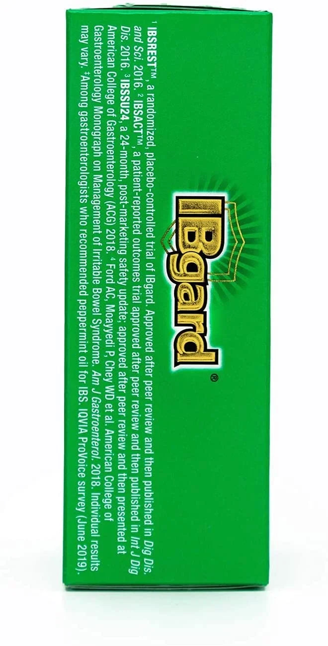 IBgard Irritable Bowel Syndrome () Relief 48 Capsules (Pack of 2)
